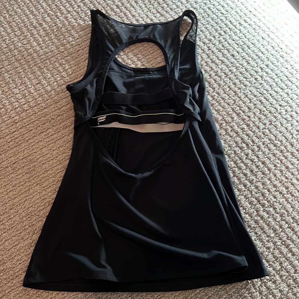 Fabletics Open Back Mesh Tank - Picture 2 of 3